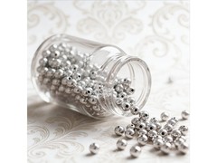 缦云足银999散珠光珠编绳配件，到手仅2.58元！