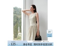 范思蓝恩收腰连衣裙XS款