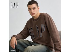Gap男士纯棉印花长袖T恤低至116元