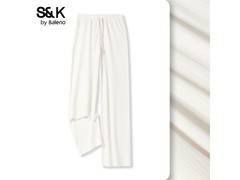班尼路S&amp;K冰感阔腿裤低至39.9元！