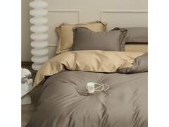 AIDLI 100 支全棉贡缎四件套低至 209 元