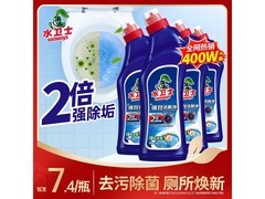 水卫仕500g×4洁厕灵套装，原价29.9，券后19.9！