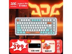 罗技K75M极光蓝无线机械键盘379元购