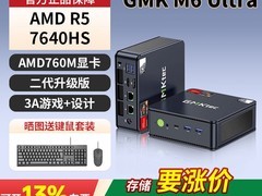 极摩客M6Ultra迷你主机2699元