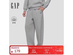 Gap男士秋季抓绒卫裤京东低至134元