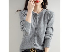 QITA韩版女士针织开衫特价49.8元