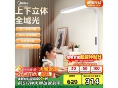 美的小路灯落地灯，京东前5分钟314元