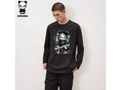 你好熊猫男士纯棉圆领T恤5折包邮