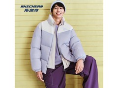 斯凯奇冬季面包羽绒服，到手仅301元！