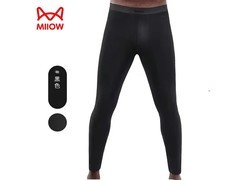 猫人男士无痕保暖秋裤，39 元包邮赠险