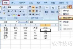 Excel2007让数据清晰呈现