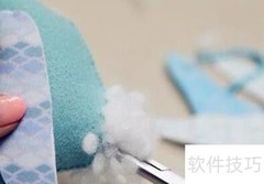 手缝布艺小鸽子教程