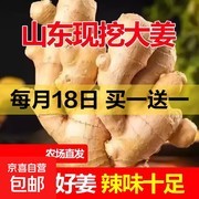 山东窖藏大黄姜1斤装，原价7.99元，券后5.99元！