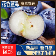 云南高原蓝莓90 - 115g*2盒装，促销到手仅19.9元！