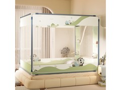 轩蓝仕A类三开门宝宝蚊帐