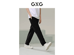 GXG男士黑色工装长裤到手仅89元