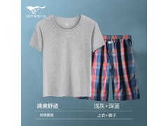 七匹狼纯棉家居服套装49.9元