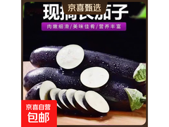 寿光农家紫茄子2斤带箱，活动价仅7.99元！