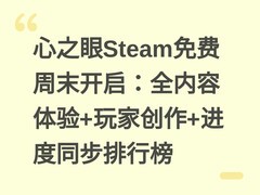 心之眼Steam免费周末开启：全内容体验+玩家创作+进度同步排行榜