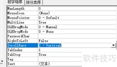 VB6文本框滚动条置底方法