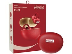 可口可乐T60夹耳蓝牙耳机贺岁款