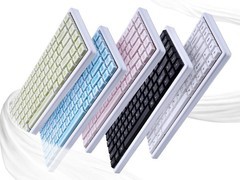 山海发布ZEN75三模机械键盘：陶瓷键帽+矮轴设计