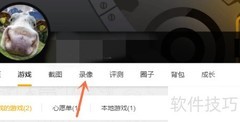 如何查看游戏录像