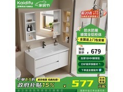 凯蒂芙蜂窝铝浴室柜61cm