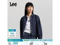 Lee春夏季宽松牛仔衬衫