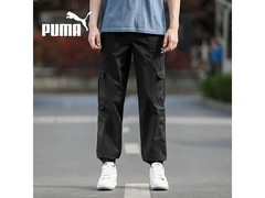 PUMA男休闲束脚工装裤