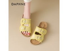 达芙妮女士厚底拖鞋京东促销低至63.94元