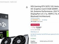 NVIDIA RTX 50系列显卡价格下调，RTX 5070跌破历史低价