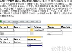 VBA自动间接引用技巧