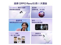 OPPO Reno15 5G手机12GB+512GB星星粉