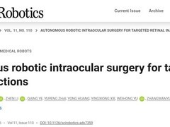 我国成功研制自主显微眼科手术机器人并完成临床验证