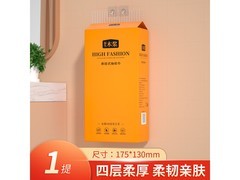原木4层悬挂式卫生间抽纸，1提1包1010张仅8.01元