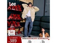 Lee蓝色高腰女牛仔裤，到手低至282元