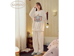 GUKOO迪士尼小飞象女士家居服五折到手