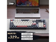 SKN青龙4.0三模机械键盘到手319