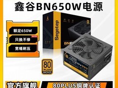 鑫谷 GP750G 电源百亿补贴仅 289 元