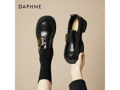 达芙妮女款英伦风乐福鞋低至89.9元