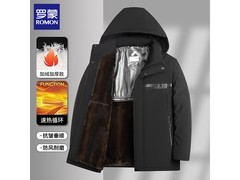 罗蒙男士加绒棉衣84.5元