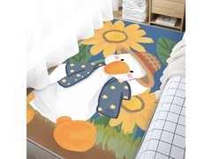 KAYE油画鸭子地毯60x160cm仅19元
