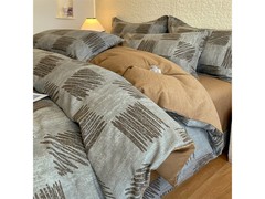 索隆秋冬磨毛四件套，到手仅129元！