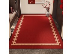 季象50X80cm红色地垫京东促，仅19.9元