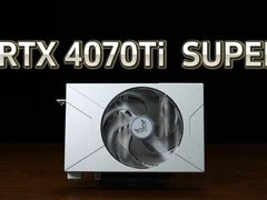 西风RTX 4070 Ti Super樱吹雪X单风扇显卡即将发布