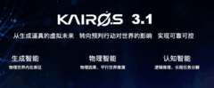 原生统一架构打通底层技术壁垒 Kairos 3.1 定义具身世界模型新范式