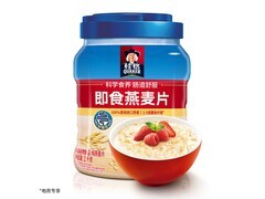 桂格1000g罐装燕麦片两罐套装，用券56.9元带回家