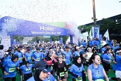 海尔印尼举办妇女节迷你马拉松