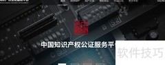 知识产权在线公证指南